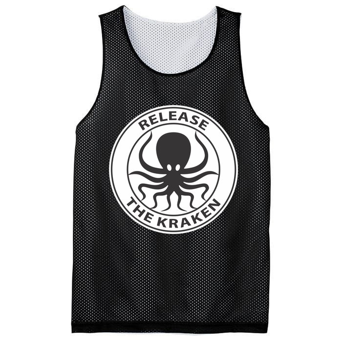 Release The Kraken Mesh Reversible Basketball Jersey Tank
