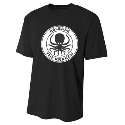 Release The Kraken Performance Sprint T-Shirt