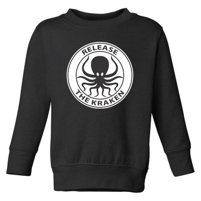 Release The Kraken Toddler Sweatshirt