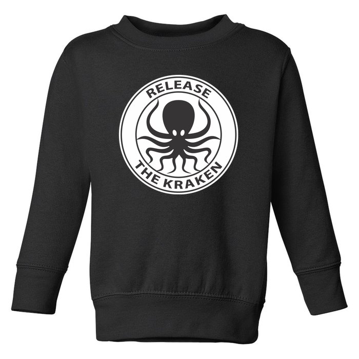 Release The Kraken Toddler Sweatshirt