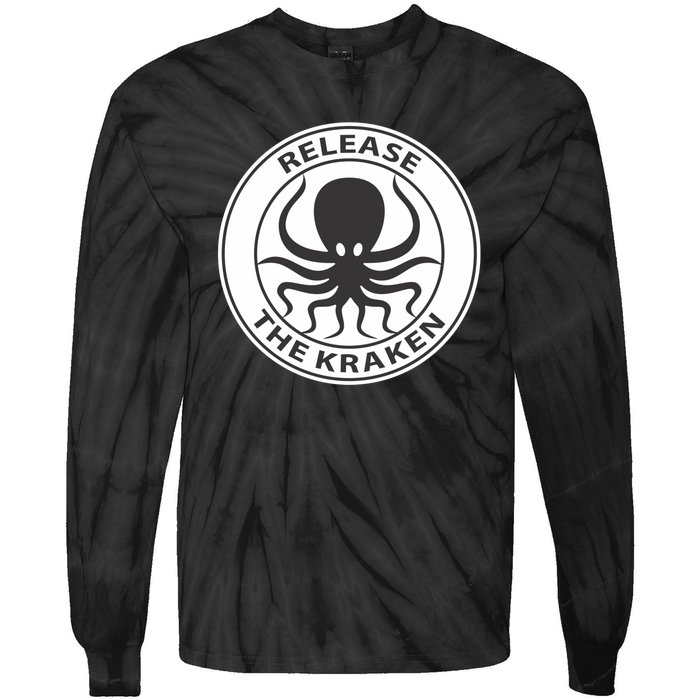 Release The Kraken Tie-Dye Long Sleeve Shirt