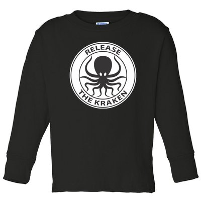 Release The Kraken Toddler Long Sleeve Shirt