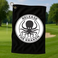 Release The Kraken Golf Towel