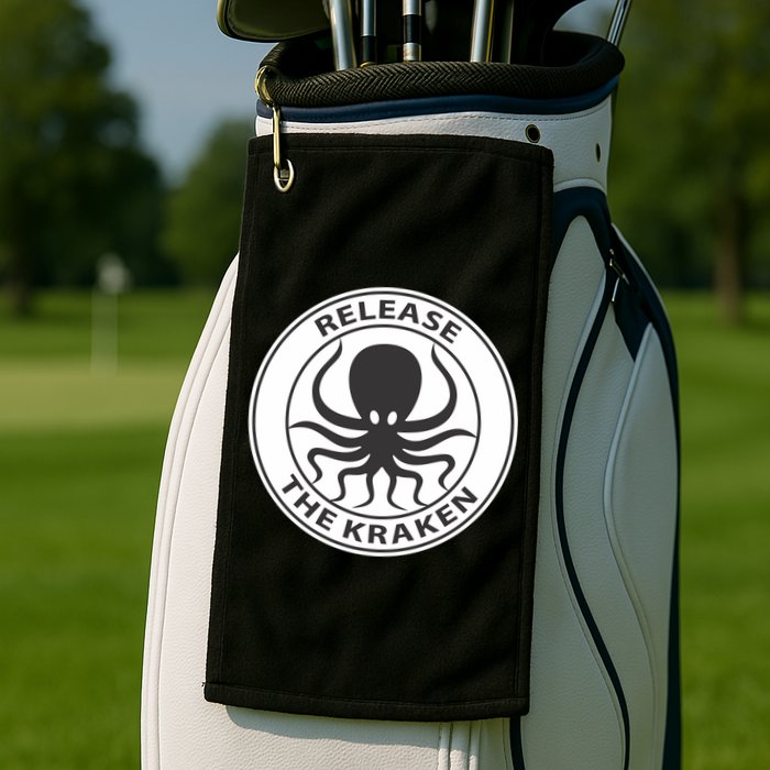 Release The Kraken Golf Towel