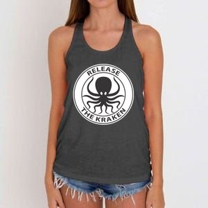 Release The Kraken Women's Knotted Racerback Tank