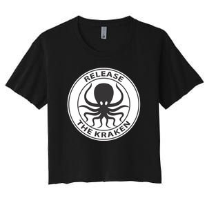 Release The Kraken Women's Crop Top Tee