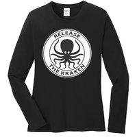 Release The Kraken Ladies Long Sleeve Shirt