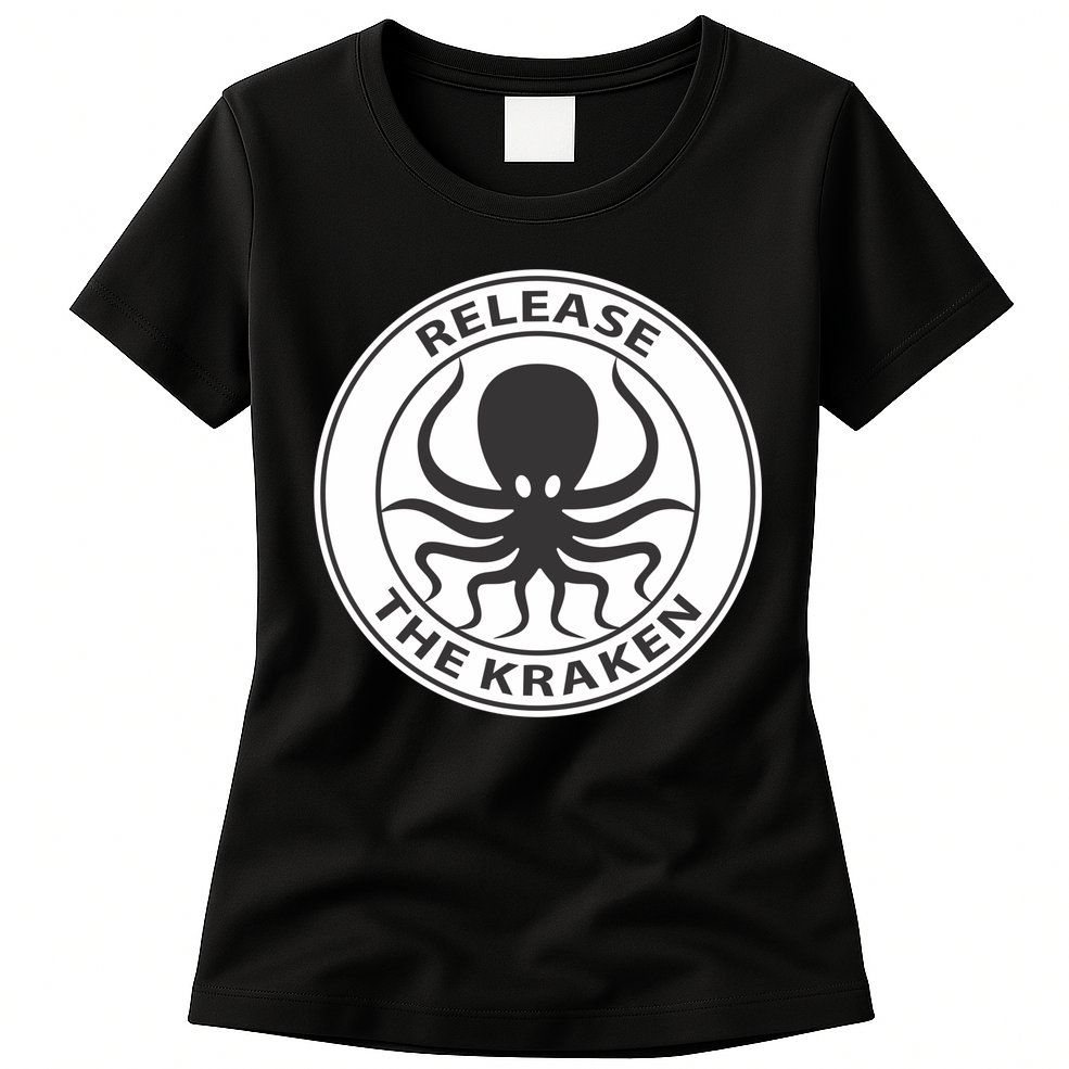 Release The Kraken Womens T-Shirt