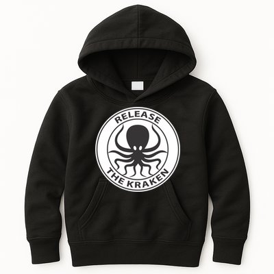 Release The Kraken Kids Hoodie