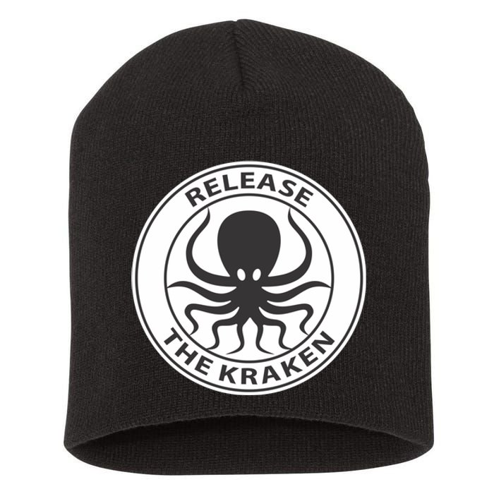 Release The Kraken Short Acrylic Beanie