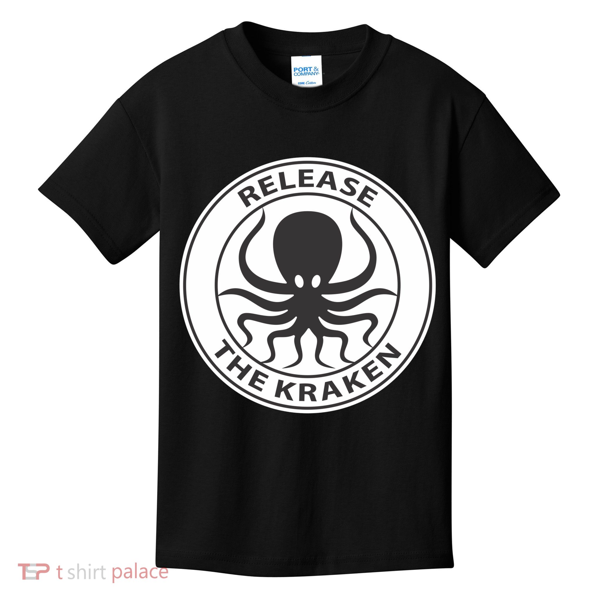 Release The Kraken Kids T-Shirt