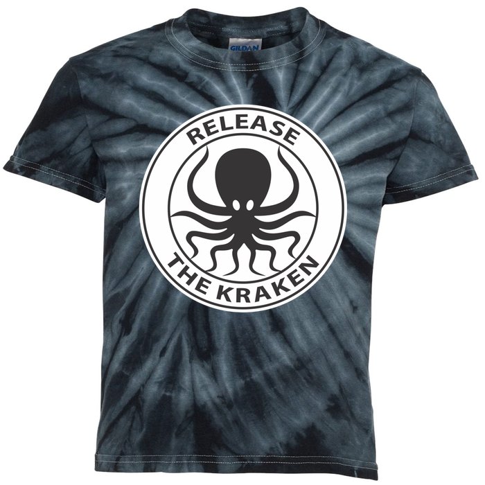 Release The Kraken Kids Tie-Dye T-Shirt