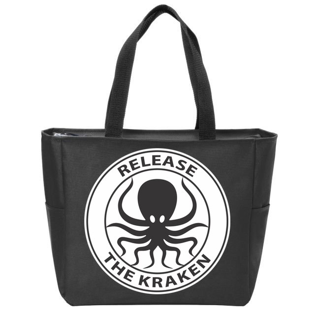 Release The Kraken Zip Tote Bag