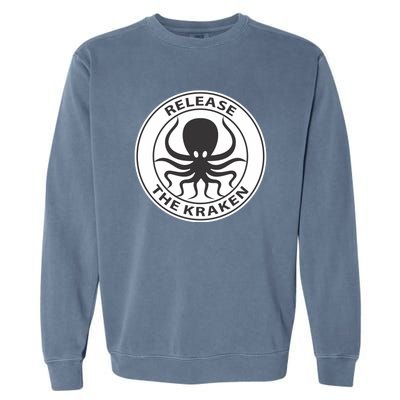 Release The Kraken Garment-Dyed Sweatshirt