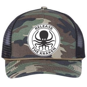 Release The Kraken Retro Rope Trucker Hat Cap