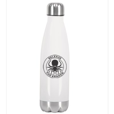 Release The Kraken Stainless Steel Insulated Water Bottle