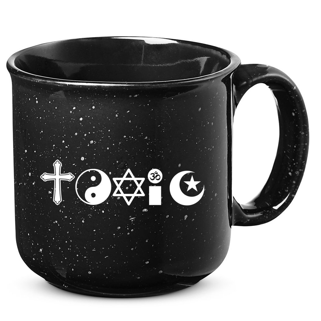 Religion Is Toxic 15oz Campfire Ceramic Mug