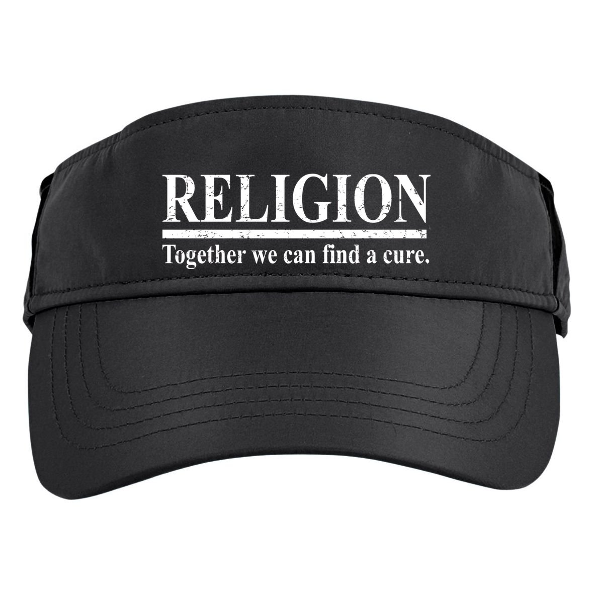 Religion Together We Can Find A Cure Adult Drive Performance Visor
