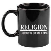 Religion Together We Can Find A Cure 11oz C Handle Ceramic Mug