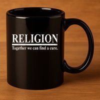 Religion Together We Can Find A Cure 11oz C Handle Ceramic Mug
