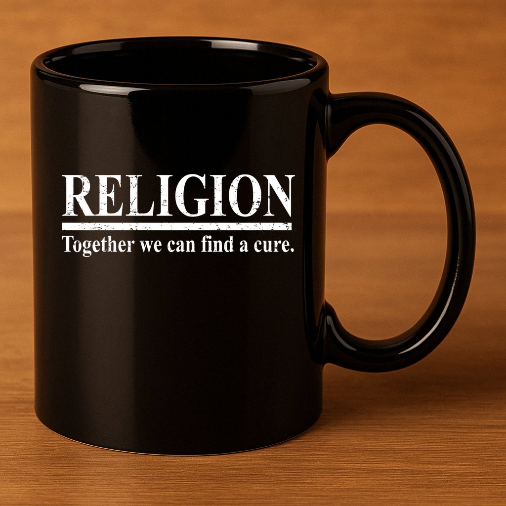 Religion Together We Can Find A Cure 11oz C Handle Ceramic Mug
