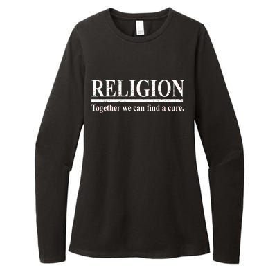 Religion Together We Can Find A Cure Womens CVC Long Sleeve Shirt