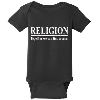 Religion Together We Can Find A Cure Baby Bodysuit