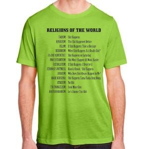 Religions Of The World Adult ChromaSoft Performance T-Shirt