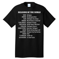 Religions Of The World Tall T-Shirt