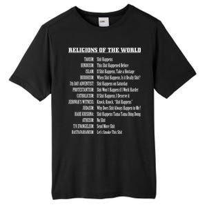 Religions Of The World Tall Fusion ChromaSoft Performance T-Shirt