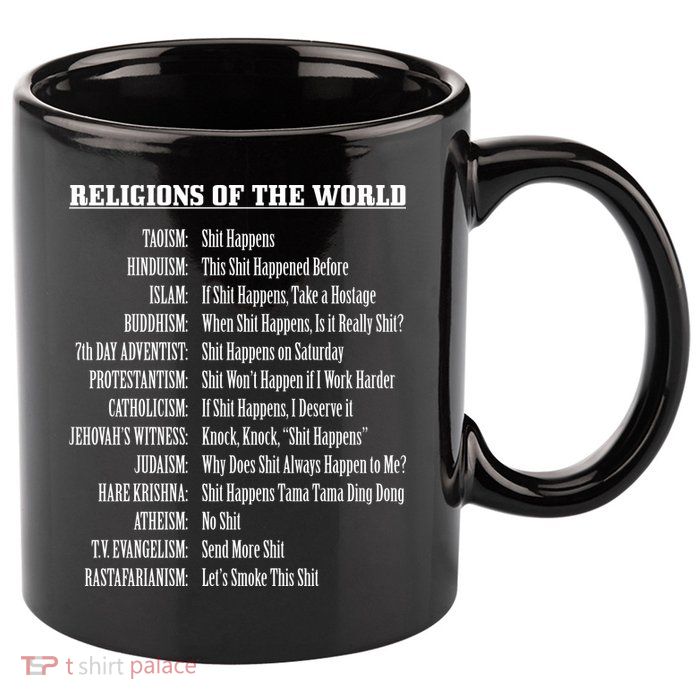 Religions Of The World 11oz C Handle Ceramic Mug