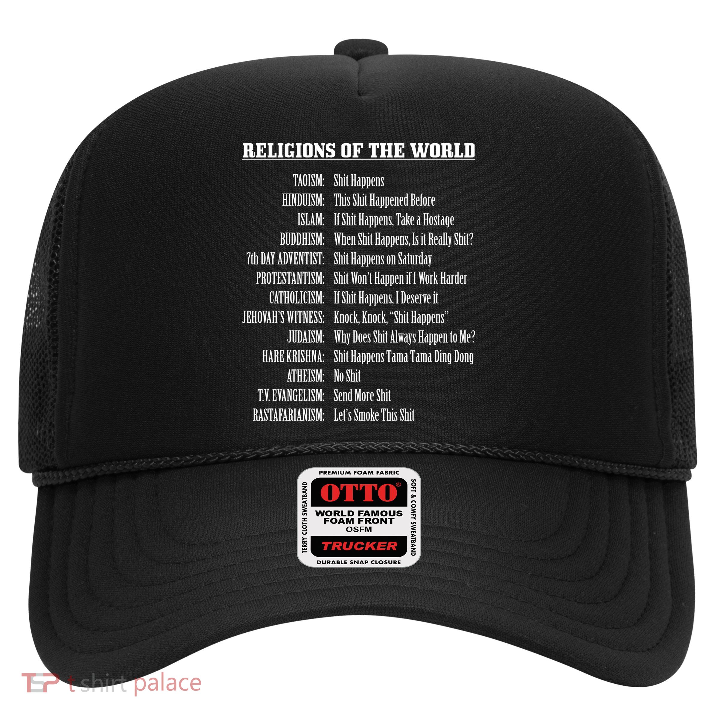 Religions Of The World Trucker Hat