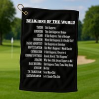 Religions Of The World Golf Towel