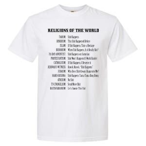 Religions Of The World Garment-Dyed Heavyweight T-Shirt