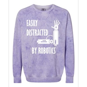 Robotical Engineering Mechanics Electronic Meaningful Gift Colorblast Crewneck Sweatshirt