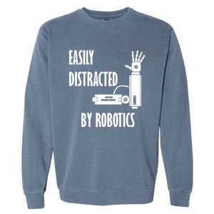 Robotical Engineering Mechanics Electronic Meaningful Gift Garment-Dyed Sweatshirt