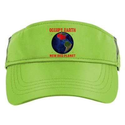 Red Electoral Map 2024 Planet Occupy Earth 2024 Trump Adult Drive Performance Visor