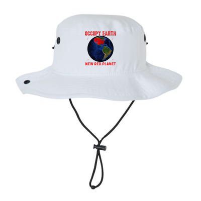 Red Electoral Map 2024 Planet Occupy Earth 2024 Trump Legacy Cool Fit Booney Bucket Hat