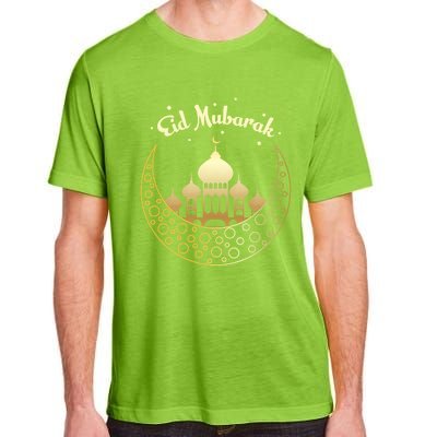 Ramadan Eid Mubarak Arabic Crescentmoon Gift Adult ChromaSoft Performance T-Shirt