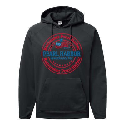 Remeber Pearl Harbor Performance Fleece Hoodie