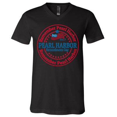 Remeber Pearl Harbor V-Neck T-Shirt