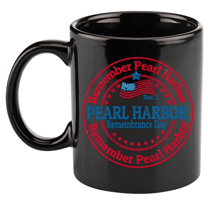 Remeber Pearl Harbor 11oz C Handle Ceramic Mug