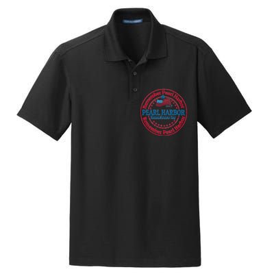 Remeber Pearl Harbor Dry Zone Grid Polo