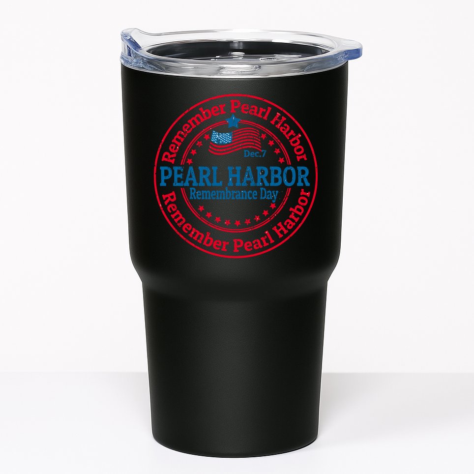 Remeber Pearl Harbor Tumbler