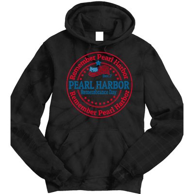 Remeber Pearl Harbor Tie Dye Hoodie