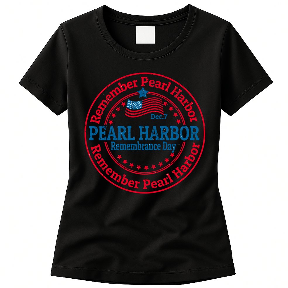 Remeber Pearl Harbor Womens T-Shirt