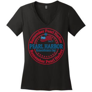 Remeber Pearl Harbor Women's V-Neck T-Shirt