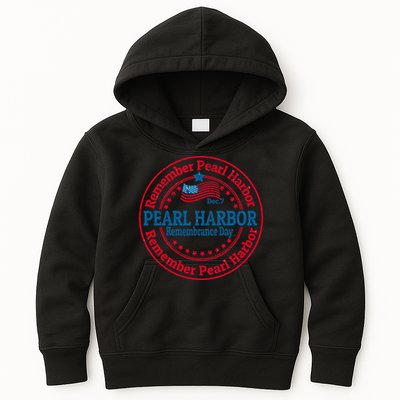 Remeber Pearl Harbor Kids Hoodie