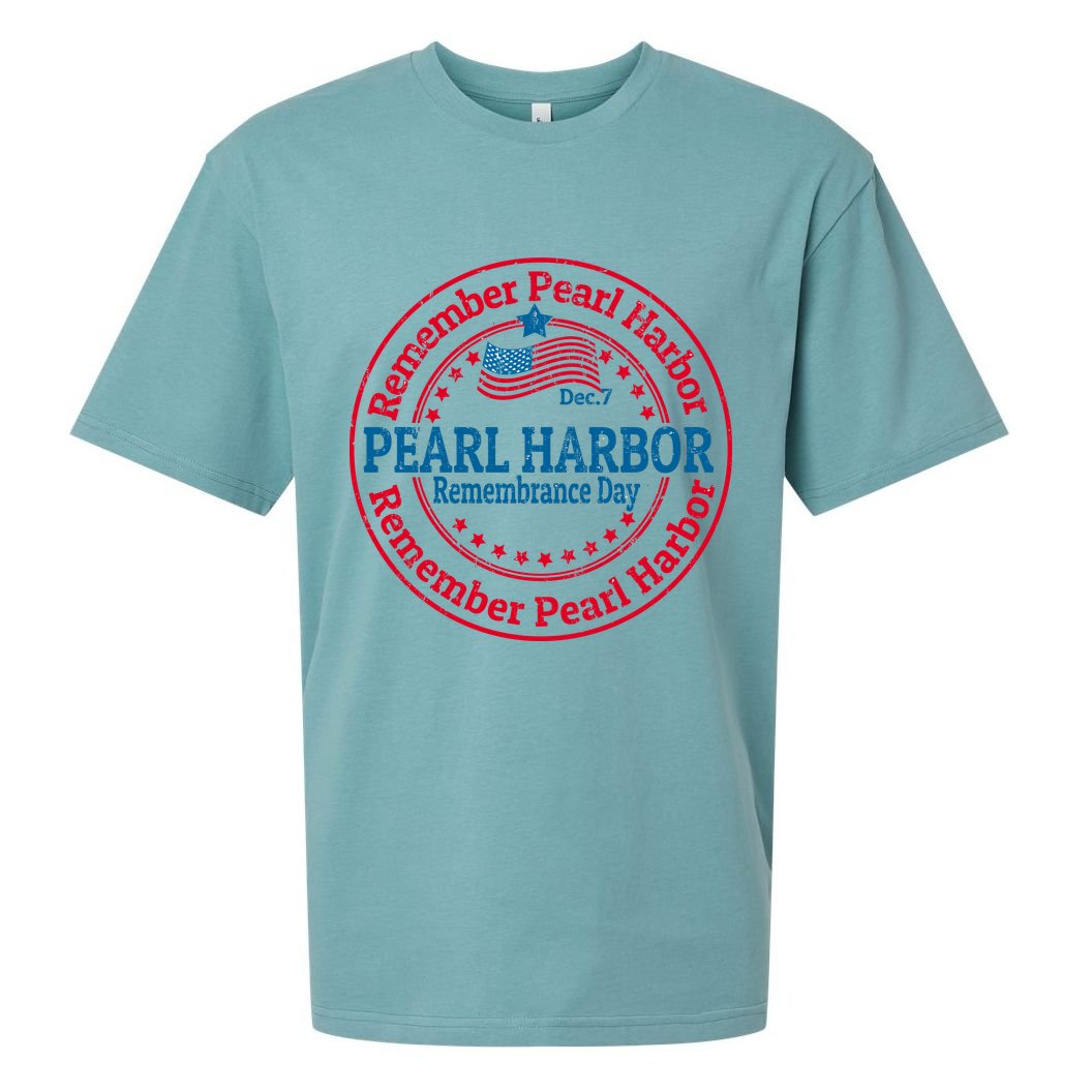 Remeber Pearl Harbor Sueded Cloud Jersey T-Shirt