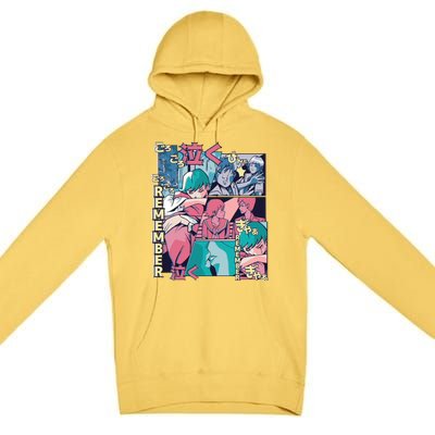 Remember Anime Premium Pullover Hoodie